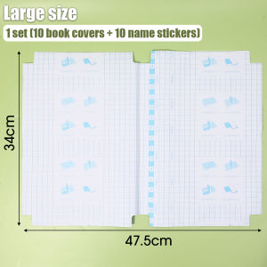 10/30Pcs Trong Suốt Tự Dính Cuốn Sách Bìa Frosted giấy gói 22K 16K A4 Không Thấm Nước Học Sinh Sách Giáo Khoa màng bảo vệ