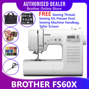 ( READY STOCK ) Brother FS60X Heavy Duty Sewing Machine / Mesin Jahit Brother FS60X