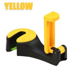 2 in 1 Universal Car Headrest Hook Car Back Seat Hanger Phone Holder Bag Handbag