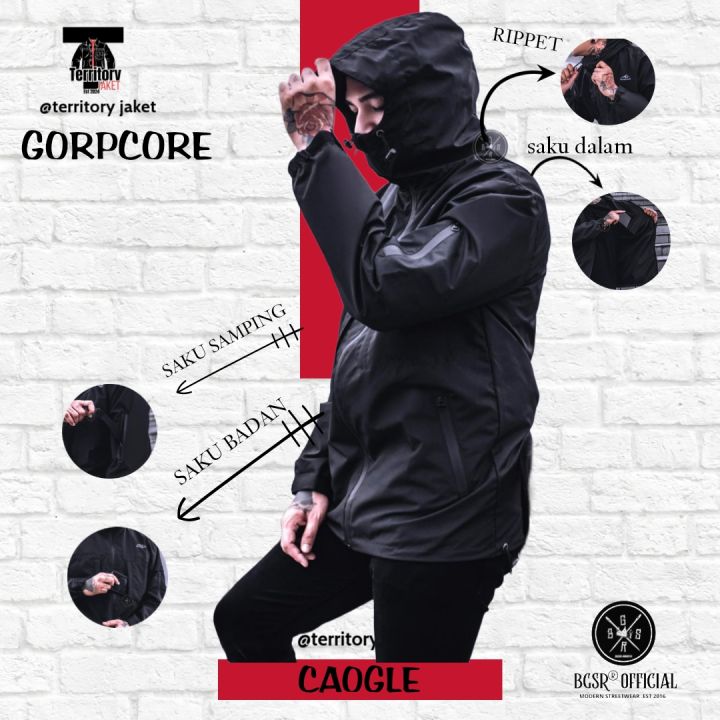 Jaket dropcore / jaket pria / jaket cagoule pria / jaket parasut pria / jaket pria terbaru / jaket gunung / jaket parasut