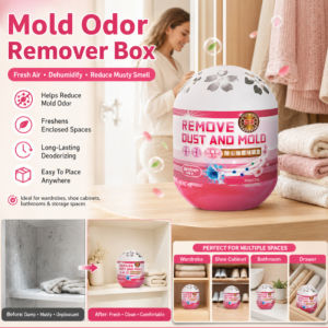 ✨Air Purifier/Deodorizer Long-lasting Purification Box/Compact And Eco-friendly Odor Removal Box/Home Use/Mold Smell Remover Box/Ideal For Clean Living/Air Purification Mold Smell Remover Magic Box Household Odor Removal Box