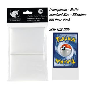 ⭐SG⭐ TCG Card Sleeves | Standard Size 66x91mm | Pokemon TCG | MTG TCG | Yu-Gi-Oh TCG | One Piece TCG