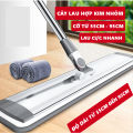 Lau Cây Nhà YingBang Cỡ Lớn Làm Từ Hợp Kim Nhôm Tay Cầm Thanh Inox 115cm Kích Thước Cây Lau Nhà Từ 45cm Đến 95cm. 