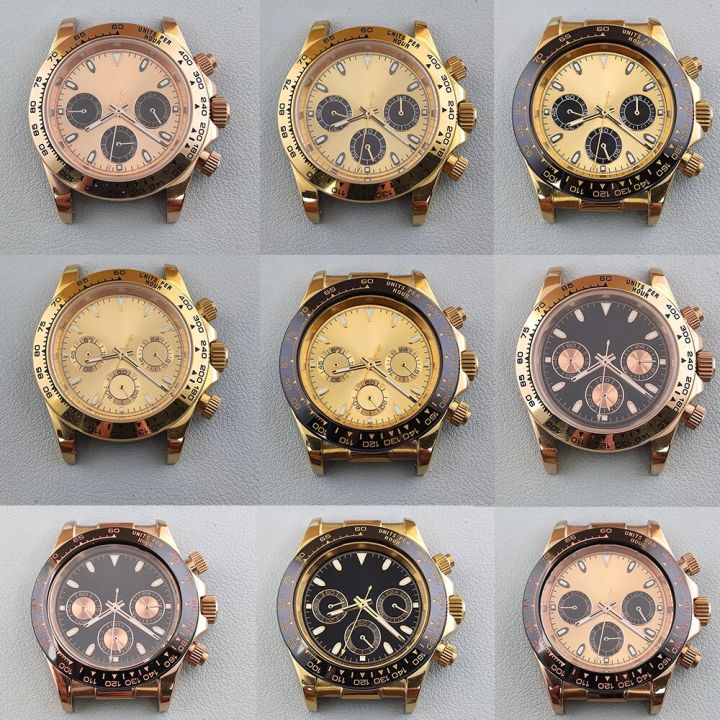 Mouvement à Quartz VK63 + Boîtier 39mm - Pour Montre DIY Ou Réparation