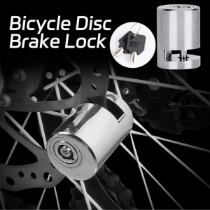 Anti-Theft Bike Disc Brake Lock Electric Scooter Bicycle Lock Motorbike Wheel Lock Kunci Cakera Brek Motosikal