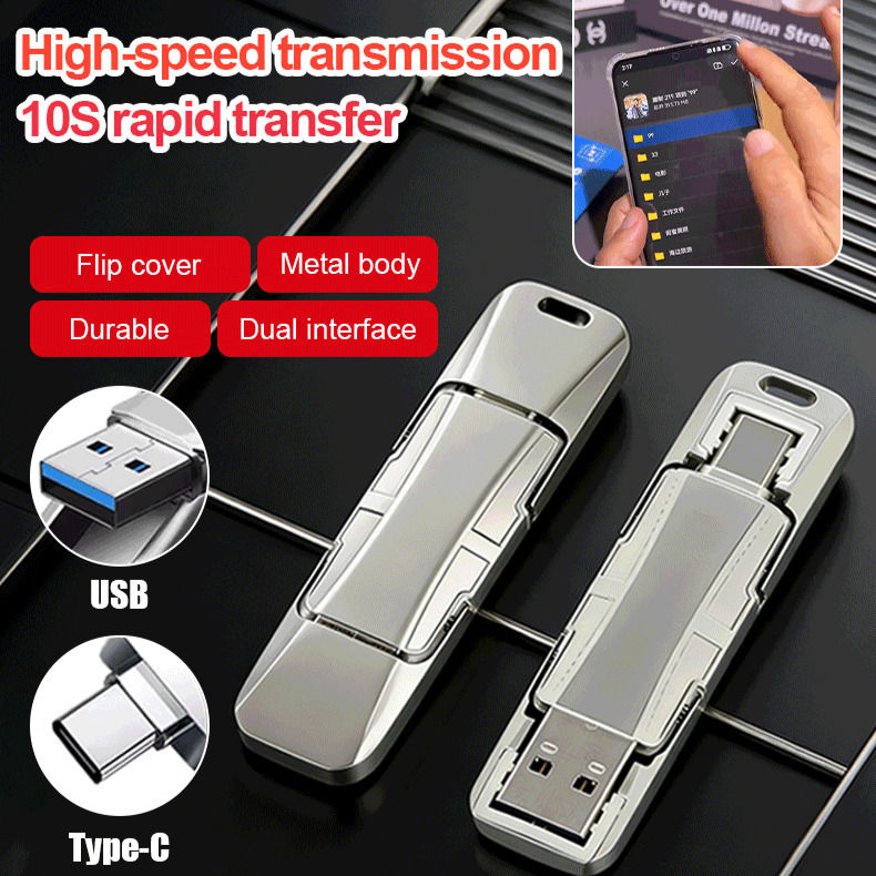 High-Speed USB Flash Drive Portable Storage Device Fast Data Transfer U Disk