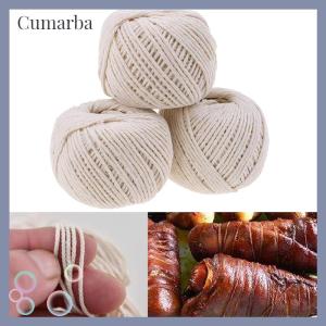 [Cumarba] 1Roll 229 feet Butchers Cotton Twine Meat Trussing Turkey Barbecue Strings Rope