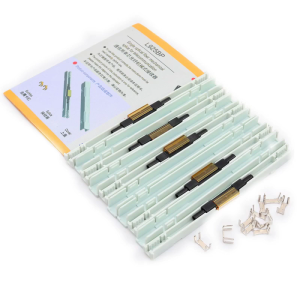 อัปเกรดไฟเบอร์หัวต่อคอมพิวเตอร์อะแดปเตอร์เชื่อมต่อเชิงกลได้อย่างรวดเร็วติดตั้งอย่างรวดเร็ว5ชิ้น/ชุดขนาดกะทัดรัด-