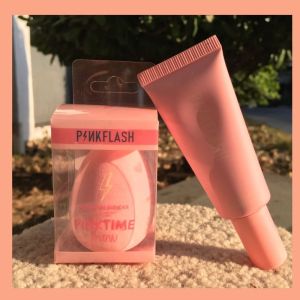 [BPOM] PINKFLASH Cakupan Penuh Tahan Lama Kontrol Minyak Matte Foundation Makeup Sponge Alat Kecantikan Makeup Set