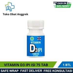 VITAMIN D3 IPI /VITAMIN TULANG/VITAMIN DAYA TAHAN TUBUH