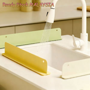 49 cm Pengawal Percikan Sinki Airr Water Sink Splash Guard for Kitchen Countertop Bathroom Basin Anti-Splash Pad 洗碗盆防水-COZII