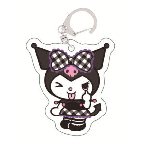 🔥chageey👍 Double-sided Acrylic Cartoon Sanrio Keychain Student Decoration Pendant Key Ring kuromi cinnamoroll keychain