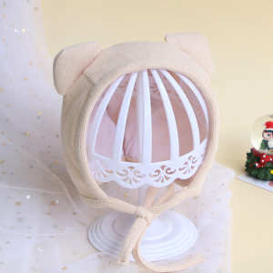 Dễ Thương bé gái Hat Với Tai Mềm Mại Mùa Thu Bé mũ bé trai Beanie bảo vệ tai mũ mùa đông Cho trẻ em trẻ sơ sinh trẻ tập đi Cap Nắp ca-pô