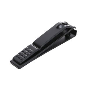 Gunting kuku hitam black stainless steel besar jumbo Manicure Pedicure anti karat