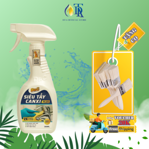 Tẩy Cặn Canxi Nhà TắmTẩy Vách Kính Vòi Sen InoxTẩy Ố Vàng Nhà Vệ Sinh Lavabo- Plus Dr.C 300ml