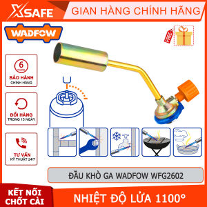 Đầu khò gas WADFOW WFG2602 Kích thước: 195x70x40mm chất liệu nhôm hợp kim kẽmchính hãng