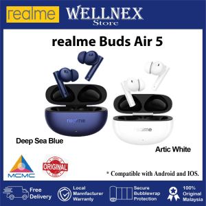 Realme Buds Air 6 Pro / Realme Buds Air 6 / Realme Buds Air 5 Pro / Realme Buds Air 5 / Realme Buds T110 / Realme Buds T300 / Realme Buds T01 Original realme Malaysia Warranty