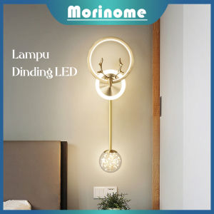 Lampu Dinding Nordic Modern Minimalis LED 3 Warna Rumah Kamar Mandi Ruang Tamu Kamar Tidur  MOOISHC