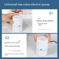 Vacuum Storage Bag Travel Electric Air Pump Vacuum Bag Mini Vacuum Sealer Space Saving Machine Suitable For Outdoor/Indoor Clothing Storage. 