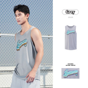 Rigorer Mens Jerseys Sport Vest For Basketball 2024 Summer Mens Tank Tops Breathable Loose Fitness Sportswear Vest Undershirt