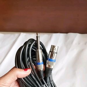 Kabel Mic Canare 10M Hitam Tebal Murah - Kabel Mic Audio - Kabel Mic Mono