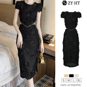 ZYHT EraVogue Womens Dresses White Dresses Black Dresses Khaki Dresses Formal Party Dresses Birthday Party Dresses Graduation Evening Dresses Split Dresses 91251