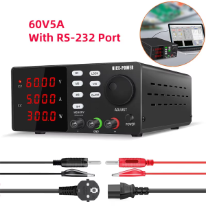 KUAIQU ระบบแหล่งจ่ายไฟไฟฟ้ากระแสตรง30V 60V 120V 5A 10A การทดสอบในห้องปฏิบัติการซ่อมอิเล็กทรอนิกส์