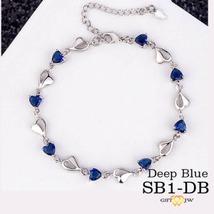 POS DARI KL - SB1 / RANTAI TANGAN / BRACELET / SILVER BRACELET / RANTAI / GELANG / RANTAI PEREMPUAN / PLATED / FASHION