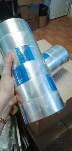 [ Cây 6 cuộn 48mm*25M *150 mic] Băng dính Nhôm lá và Nhôm sợi thủy tinh – Dùng quấn ống bảo ôn điều hòa trung tâm – Cách nhiệt