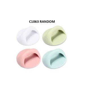BW-C1063 Pegangan Pintu Tempel Lemari Baju Bulat Serbaguna Gagang Knop Laci Kabinet Jendela Kaca