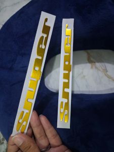 SNIPER – CNC Alloy Bendable Emblem with Adhesive