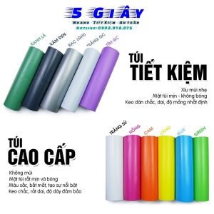 [Đủ màu–Siêu Dày-Đủ size] 1 KG (KHOẢNG 150 TÚI) Túi gói hàng niêm phong tự dính TÚI PE