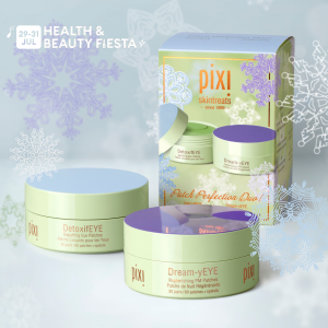 Patch Perfection Duo (DetoxifEYE and Dream-y Eye Patches) Holiday Kit