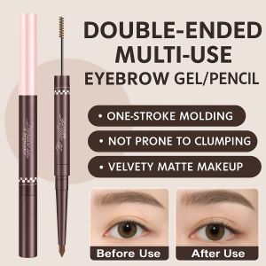 Eyebrow Makeup Non-clumping Eyebrow Pencil Pump Head Long-lasting Colorlessness