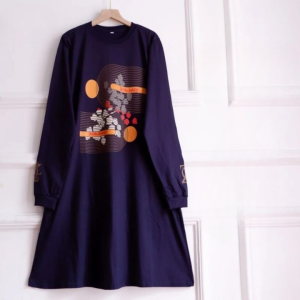 Tunik Wanita Lengan Panjang Belov Tunic Bahan Kaos Katun Combed Apk Sablon Baju Atasan Jumbo Simple