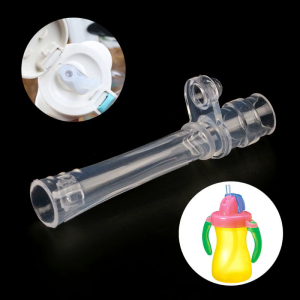 Flexible Drinking Straws Food-grade Baby Bottle Sucking Tube Anti-choke Pro Kids Vacuum Flask Straws Cups Accessory