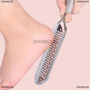 [COD] ZHONGYI0 Stainless Steel Foot File Feet Grinding Device Remove Dead Skin Rub Feet