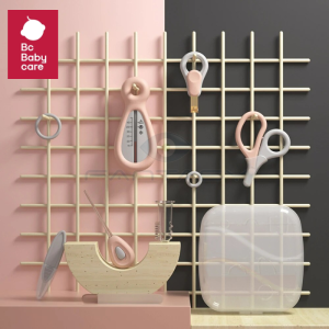 FANTASY E LIFE BC Babycare Baby Nail Trimmer Health Care Set Nail Clipper Scissors File Nose Tweezer Ear Spoon Toothbrush Portable Safe Kids Hygiene Kits