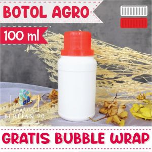 Botol Agro 100 ml Isi 20 pcs - Botol Plastik Agro 100 ml