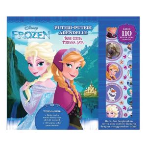 Frozen Disney Buku Cerita Pertama (BM) Dengan 110 Stiker Guna Semula & Aktiviti untuk Kanak Kanak