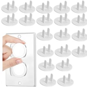 20pcs Outlet Cover Baby Safety/Socket Cover For Safety/Plug Cover Outlet/Socket Protection Cover/Electric Socket Cover/Power Supply Cover Anti-Electric For Home And Office
