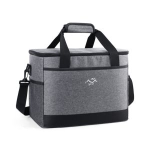 MANKA 26L Picnic Bag Waterproof Large Capacity Insulated Tote Bag Durable with Handle Food Storage Cooler Bag Hiking