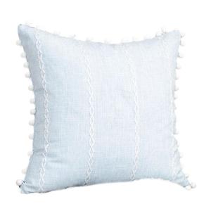 ฝาครอบหมอนตกแต่งกันความชื้น450X450มม. ทนทานปลอกหมอนโพลีเอสเตอร์ป้องกันปั๊มที่ถอดออกง่ายป้องกันซักเครื่องได้