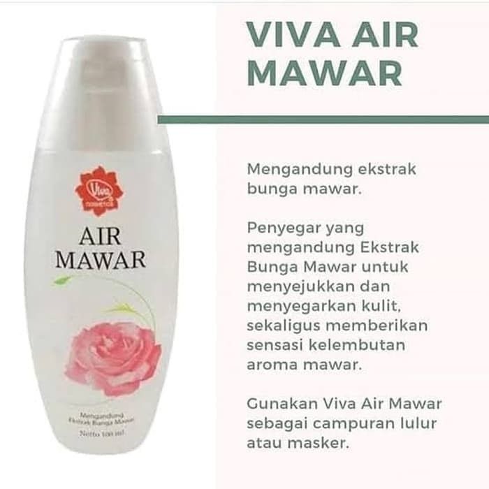 OKE - VIVA AIR MAWAR 100ML ORIGINAL BPOM - AIR MAWAR VIVA