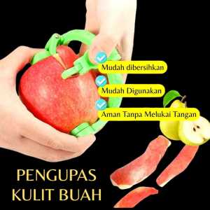 REJEKI 9393 - NEW Pengupas Kulit Buah Apel Pir /Pengupas Apel /Apple Peeler/Alat Pengupas Kulit Buah Serbaguna /Alat Pengupas Kulit Pemotong Buah
