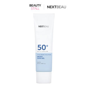 NEXTBEAU Sun Gel SPF50+ PA++++ / UVA & UVB 50ml | Korea Low Irritation Sunscreen Aloevera Hyaluronic