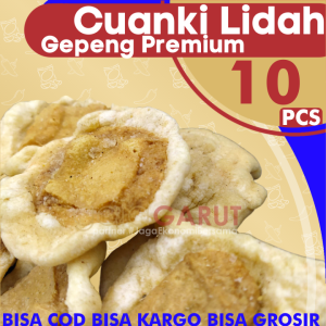 cuanki LIDAH BULAT GEPENG isi 10pcs by GG