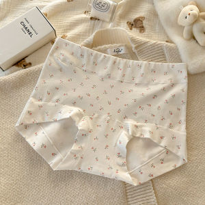 Y&C Ready Stock Cotton Boxer Briefs Women Antibacterial Extended Crotch Safety Pant Underwear PBX04