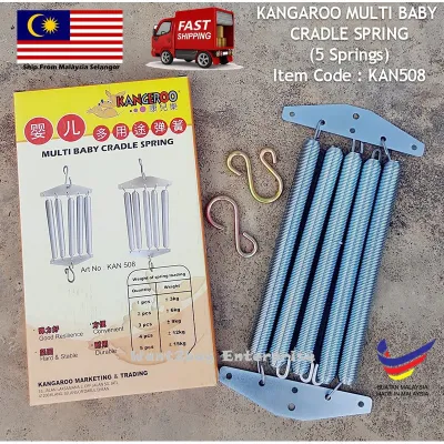 🇲🇾 🔥Hot Selling🔥 Kangeroo Multi Nowborn Baby Cradle Spring (5 Springs Set) Eletrik Buaian Baby Besi Spring