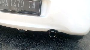 KNALPOT SPOON SPORT BLACK MOBIL YARISJAZALYA DLL